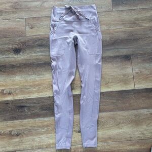 Glyder Mauve High-Waisted Leggings